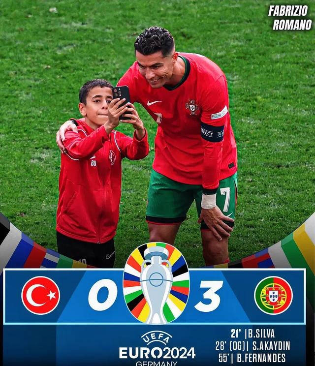 关于葡萄牙队大胜对手，成功晋级欧锦赛！的信息